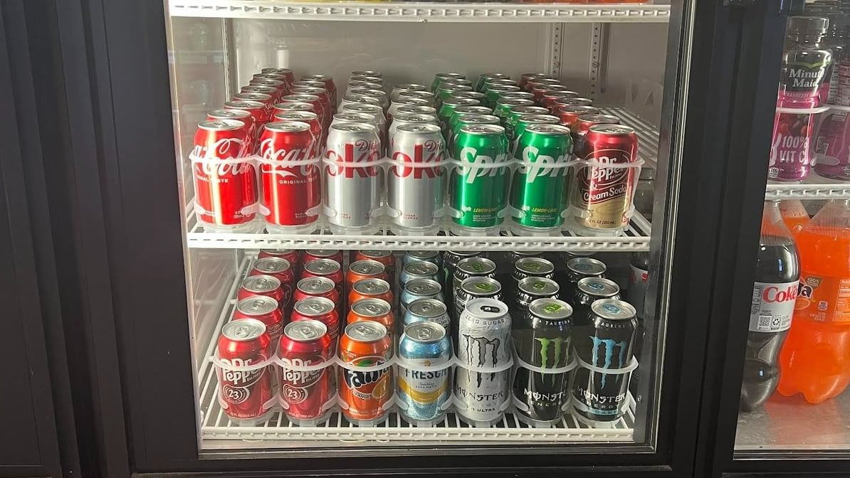 Canned Drinks.