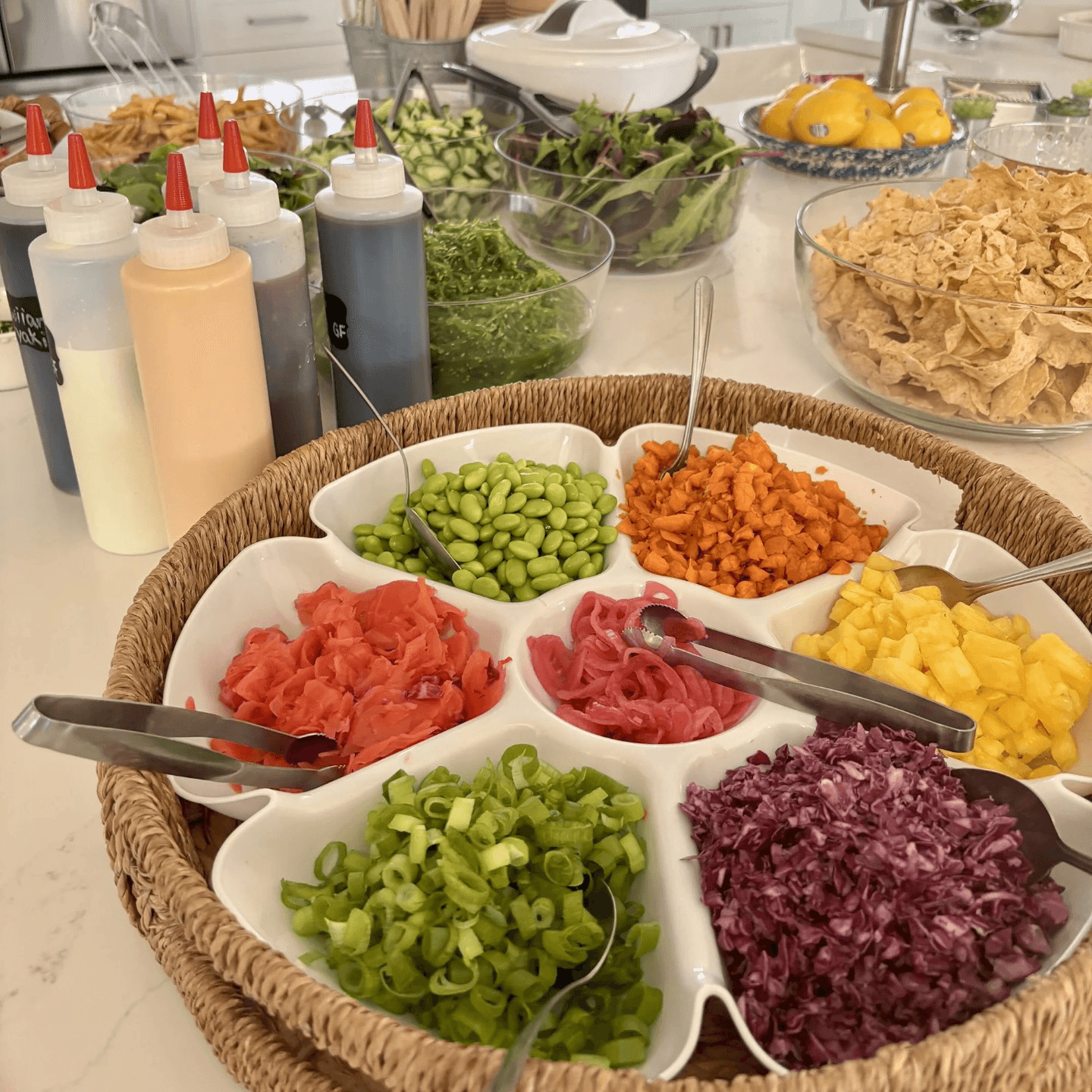 Option B: Buffet Style Poke Trays