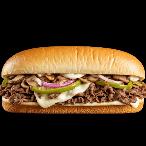 Philly Cheesesteak Sub.