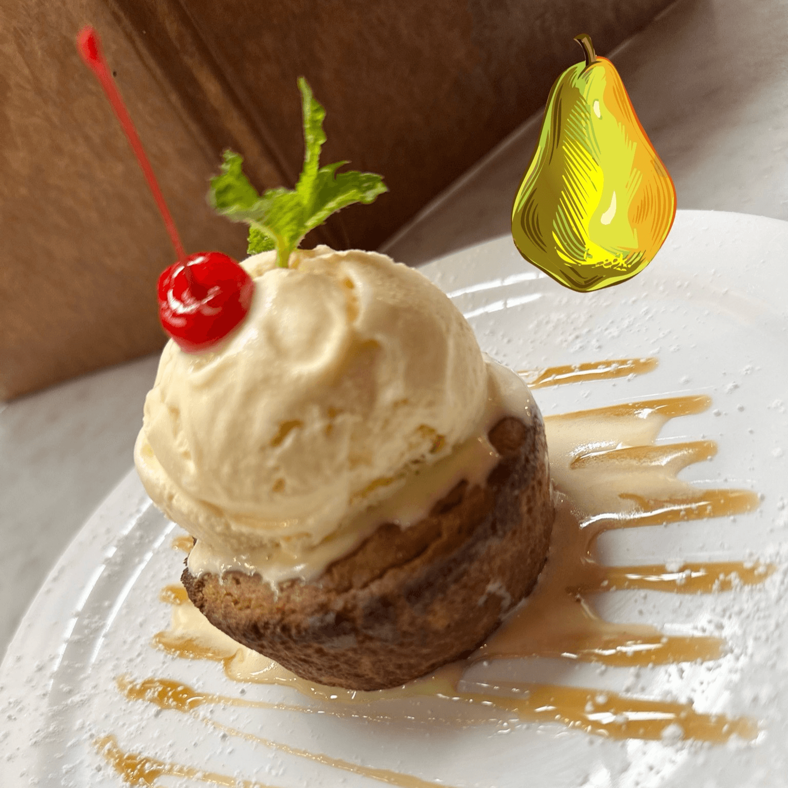 Banana Cinnamon Bread Pudding.