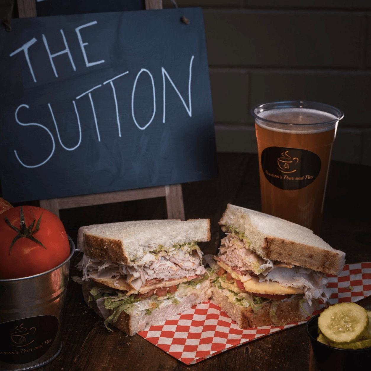 The Sutton Sandwich.