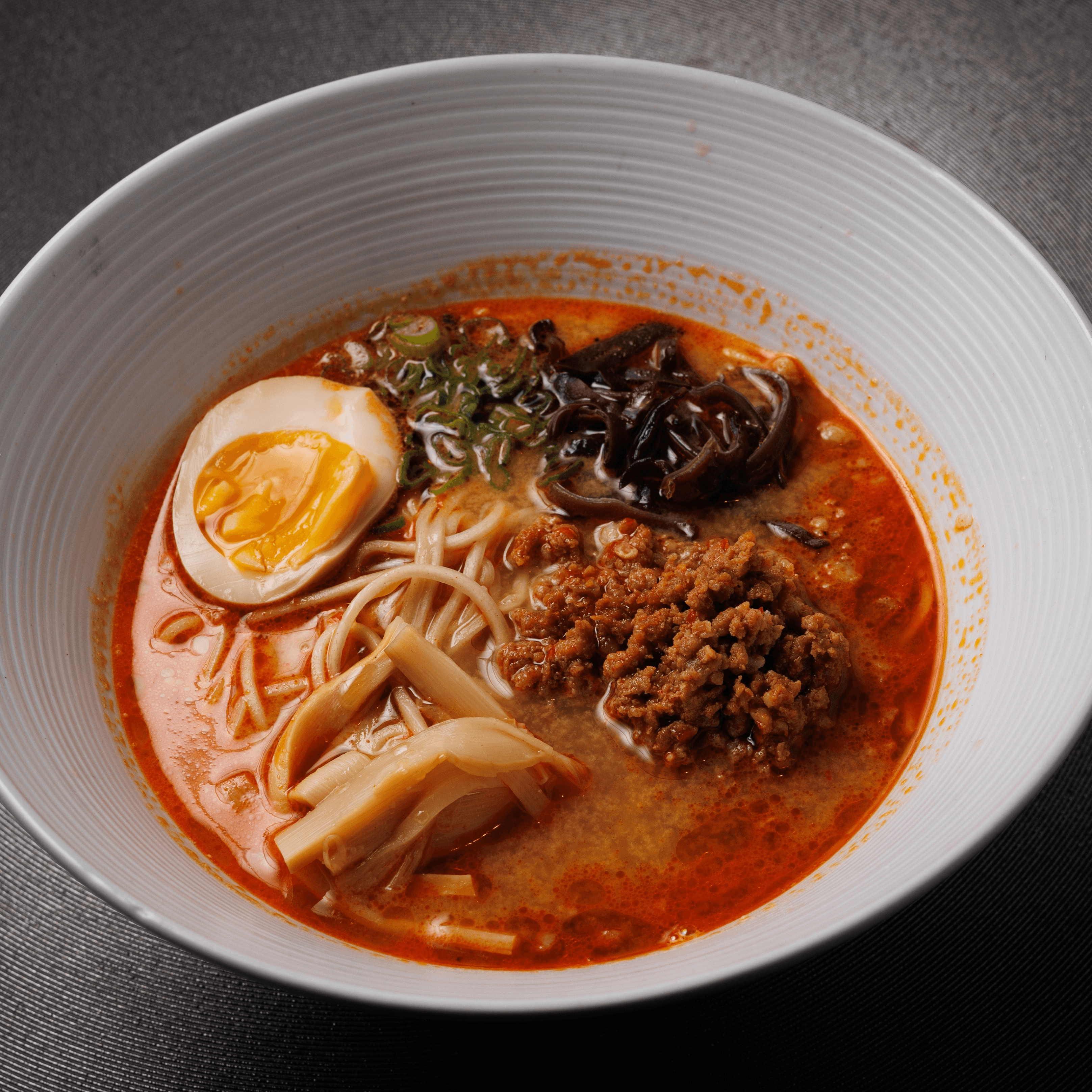 Spicy miso ramen.