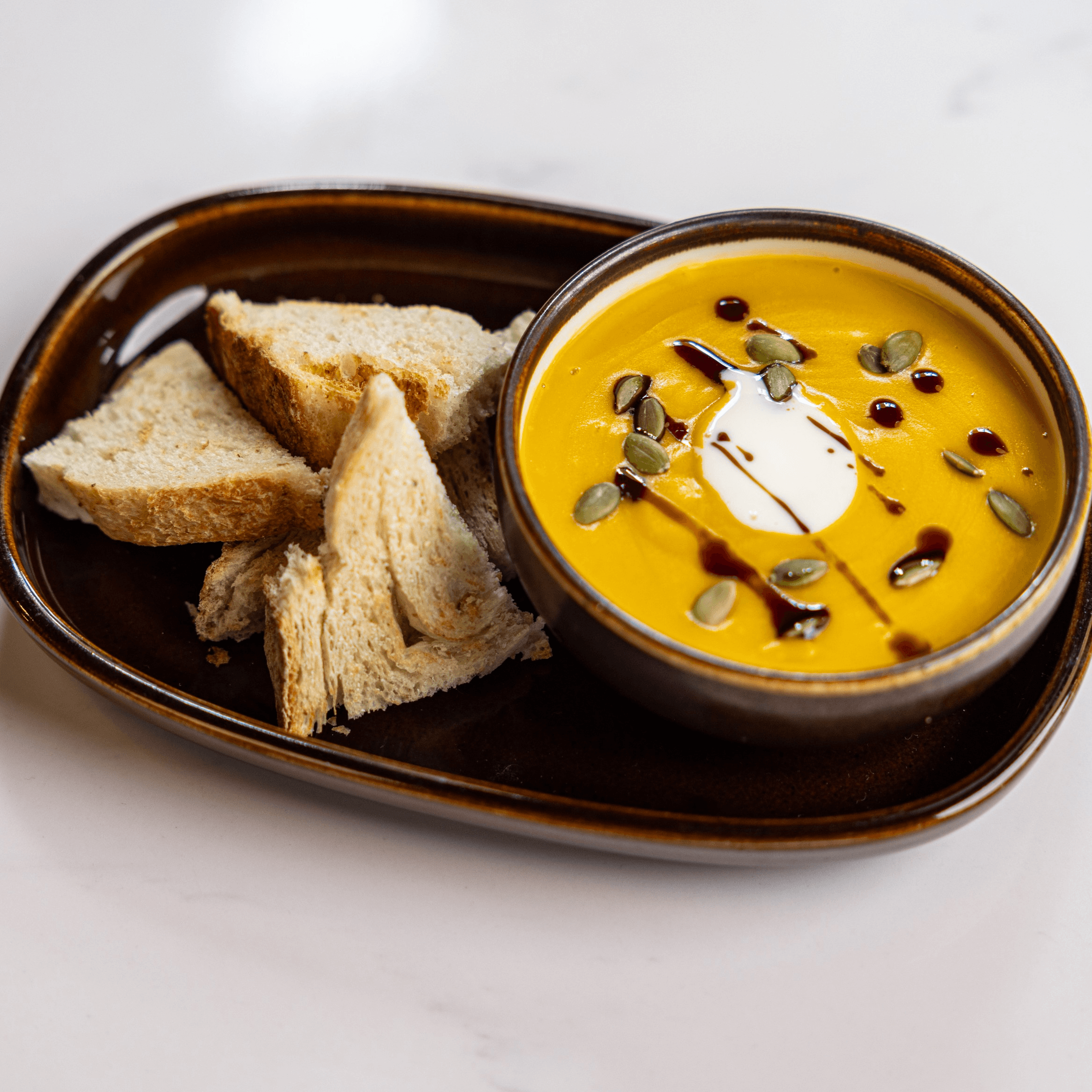 Kabocha Squash Soup.