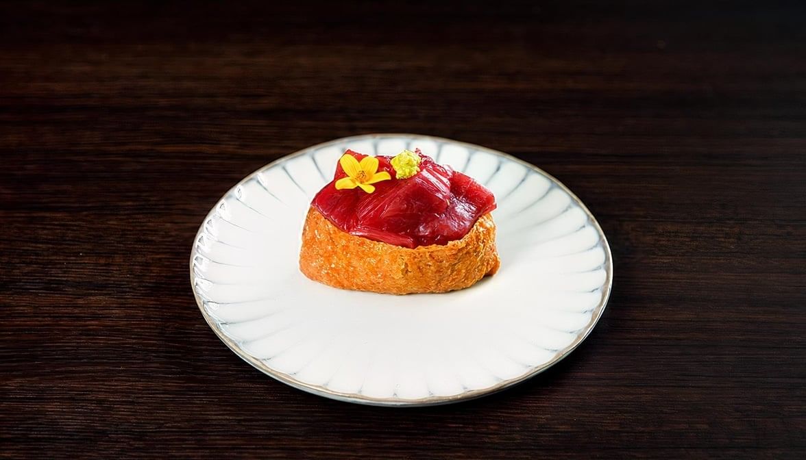 Dry-Aged Tuna Inari.