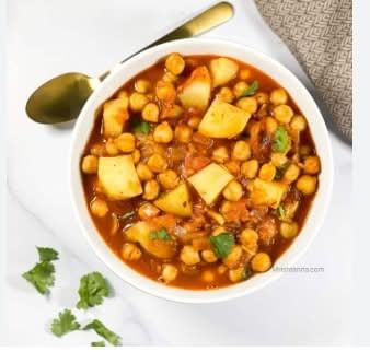 Aloo Chana(vegan).