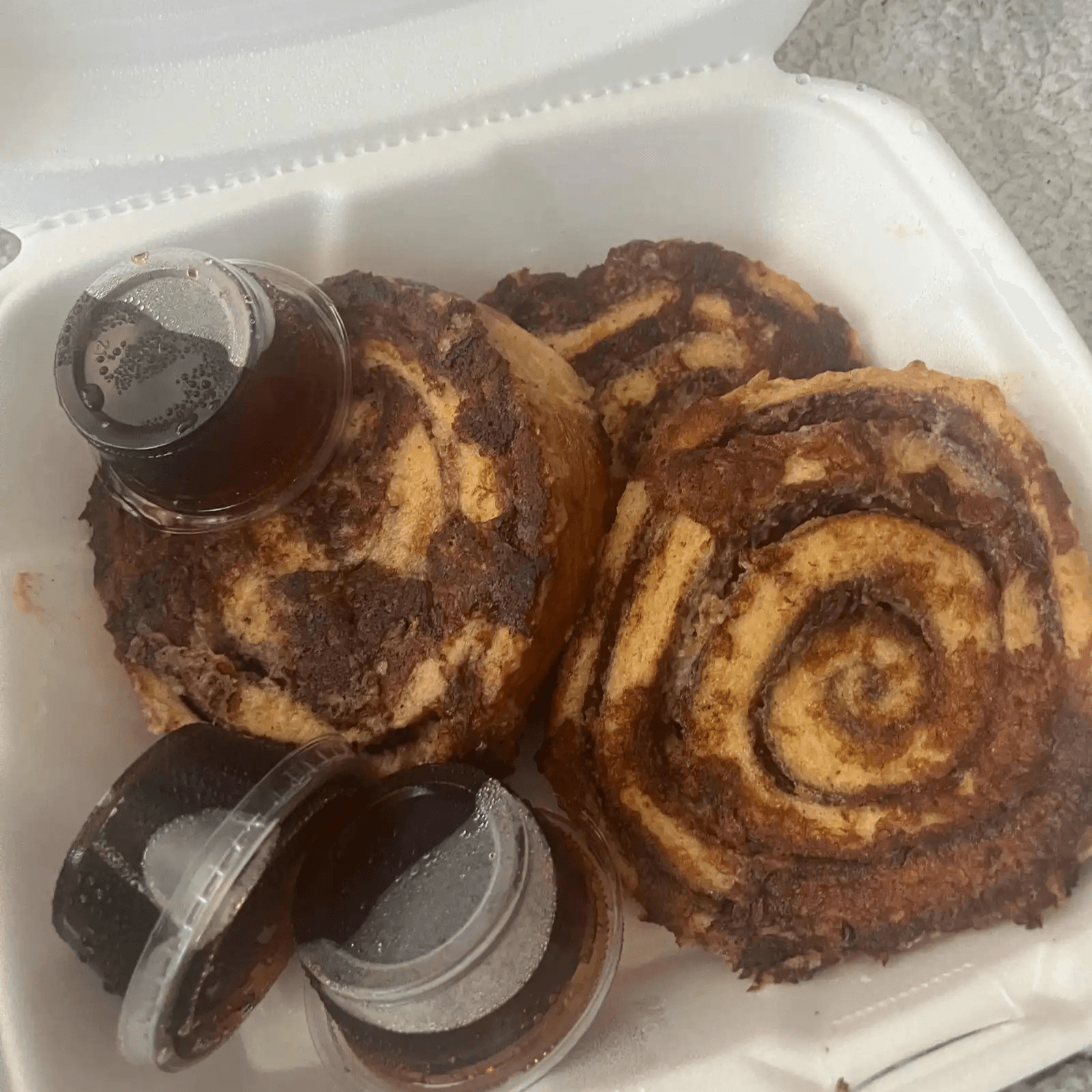 Cinnamon Bun French Toast.