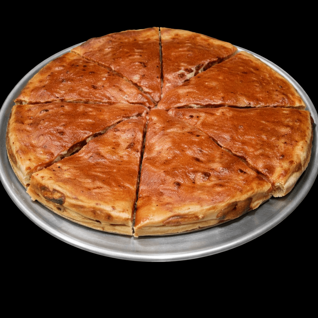 Stuffed Chicken Pizza.