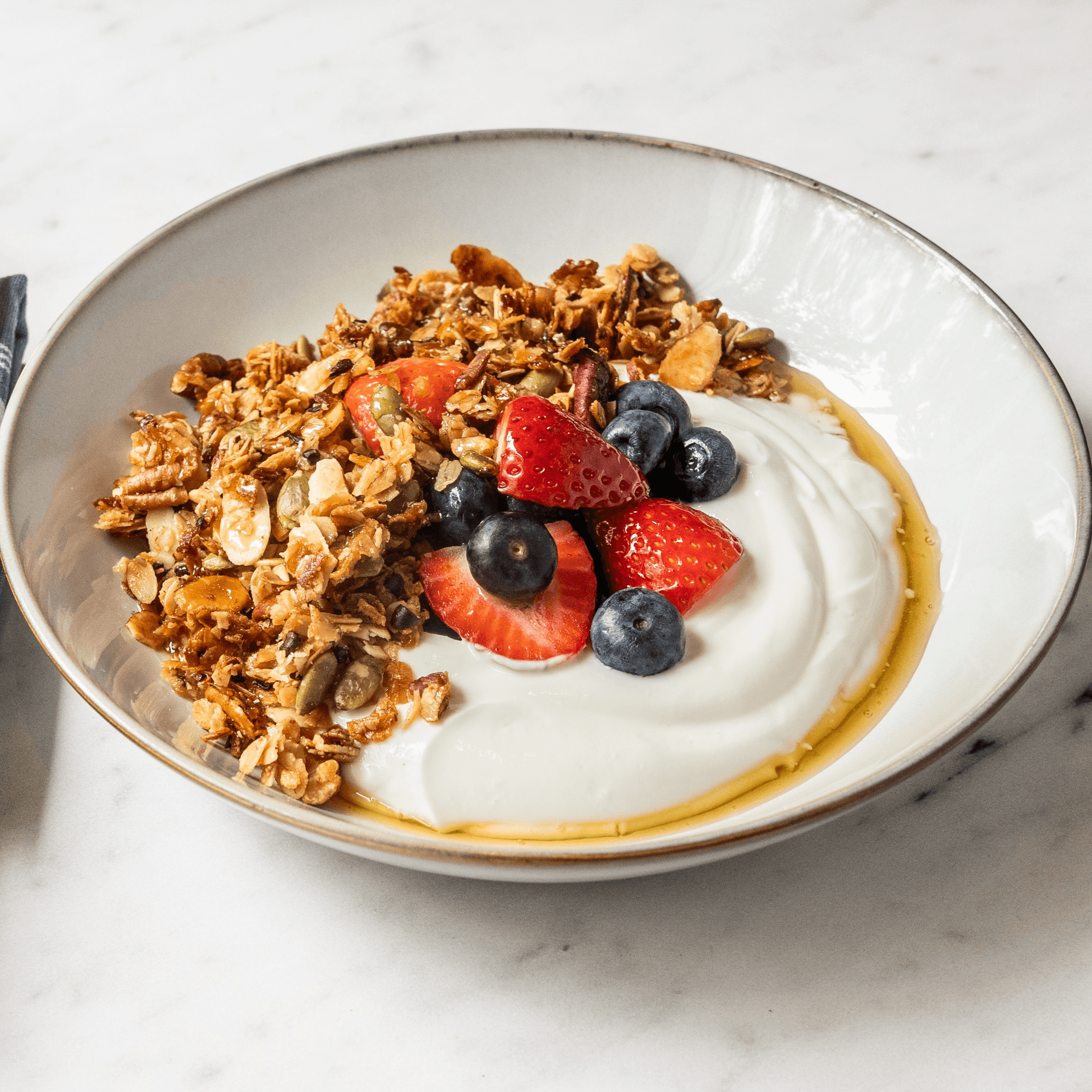 Granola Yogurt Bowl.