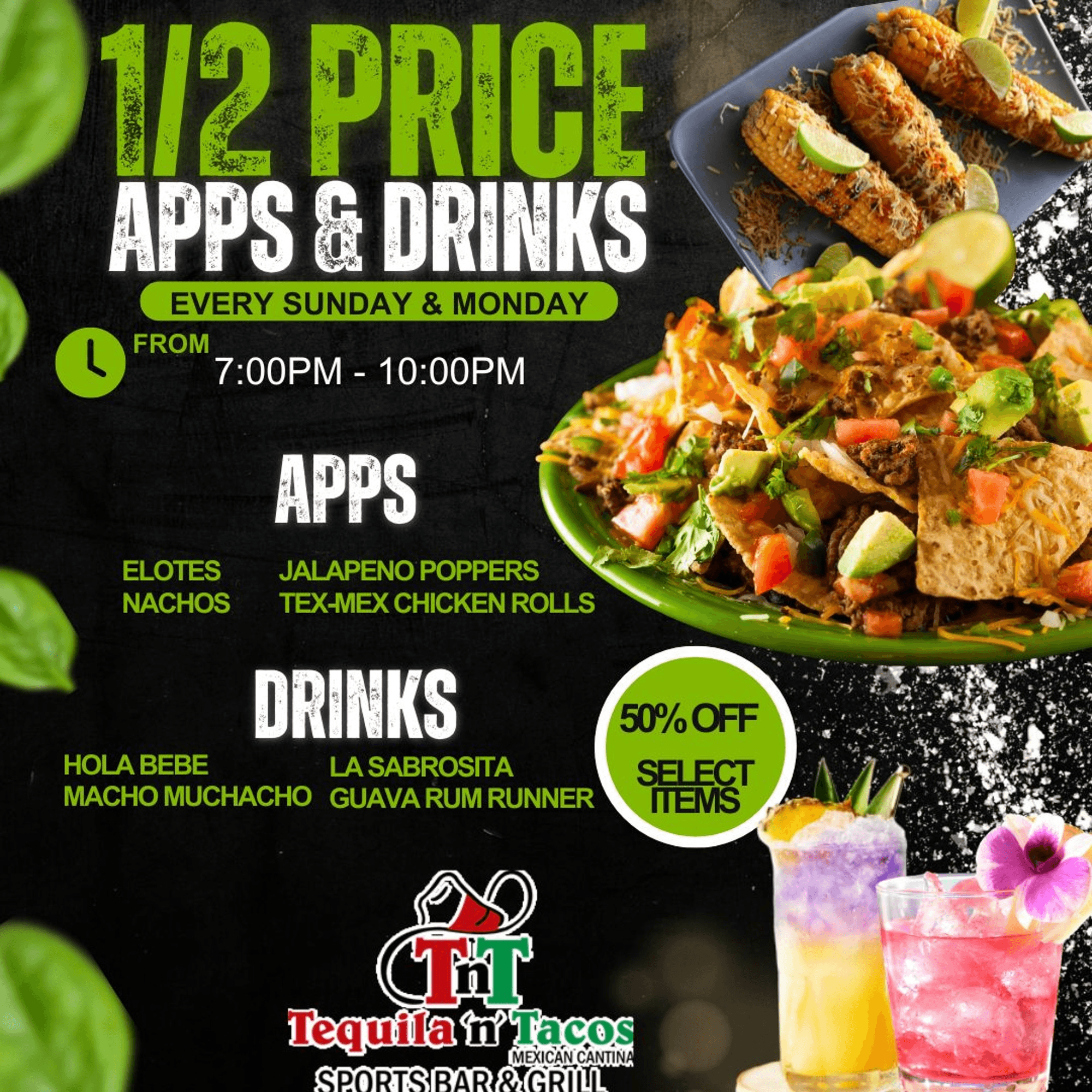 Tequila N Tacos Mexican Sports Bar & Grill Best mexican restaurant in Piscataway