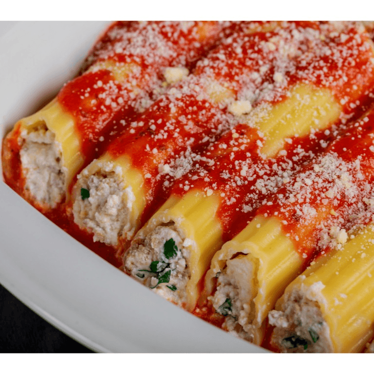 Manicotti.