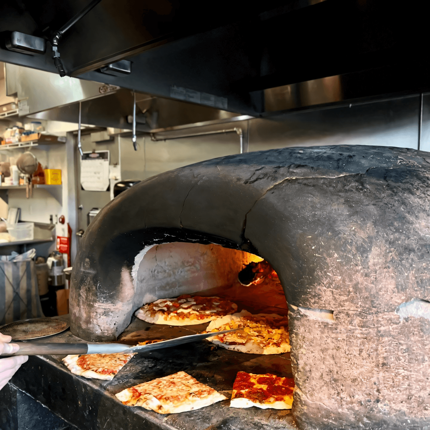 Hot and Crispy from Our Wood-Fired Oven