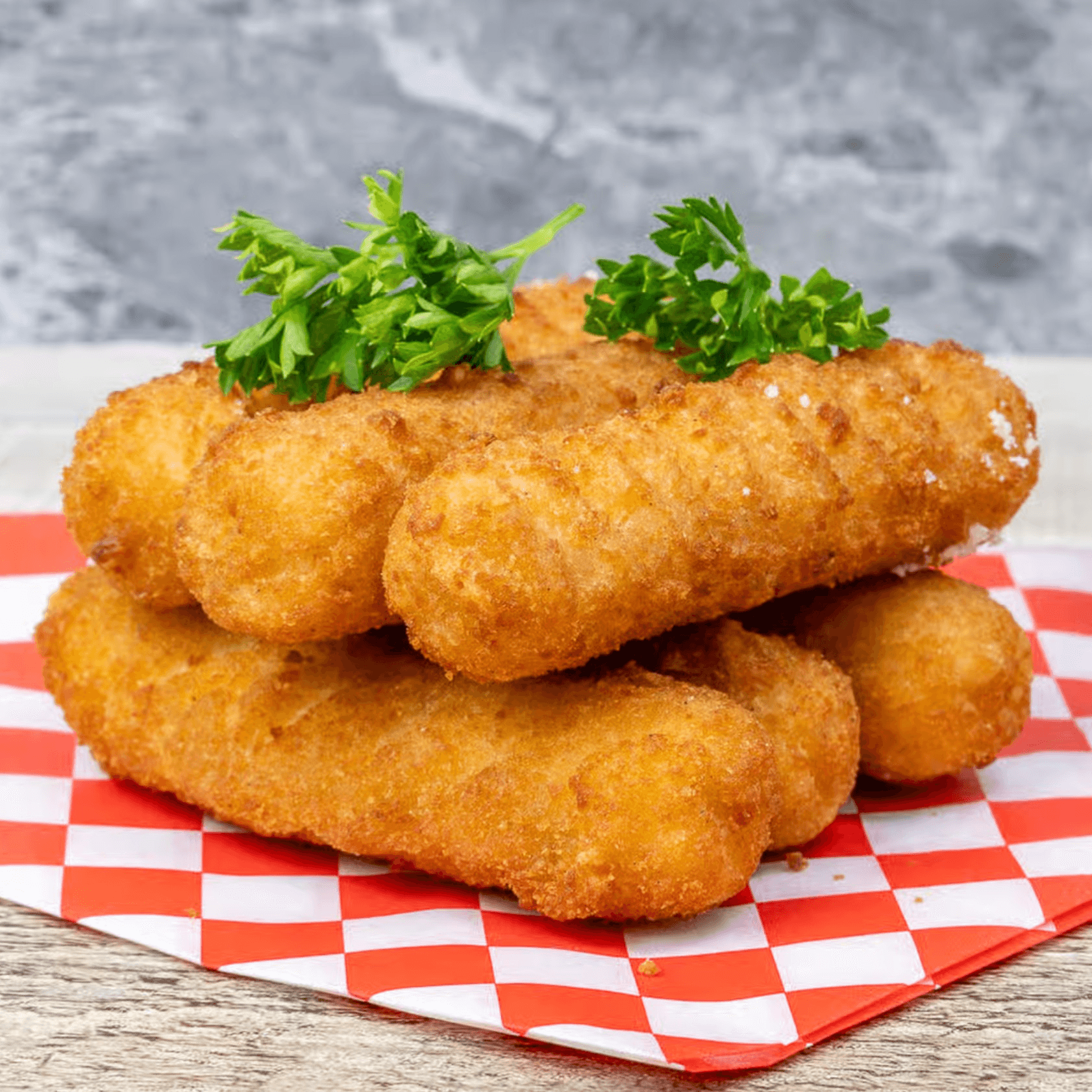 Fried Mozzarella Styx.