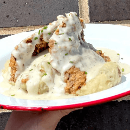 Chicken Fried Steak Plate.