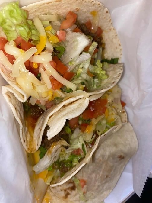 Beef Tacos.