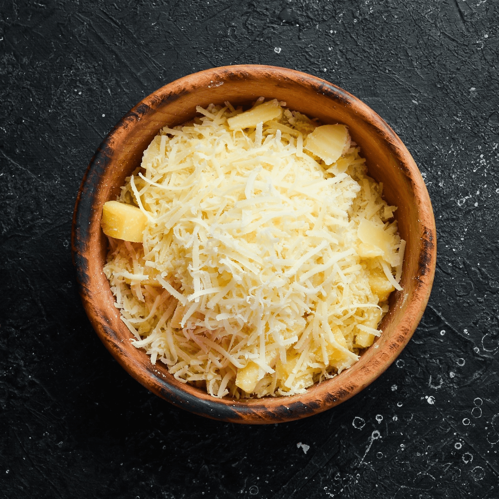 Side Grated Parmesan Cheese.