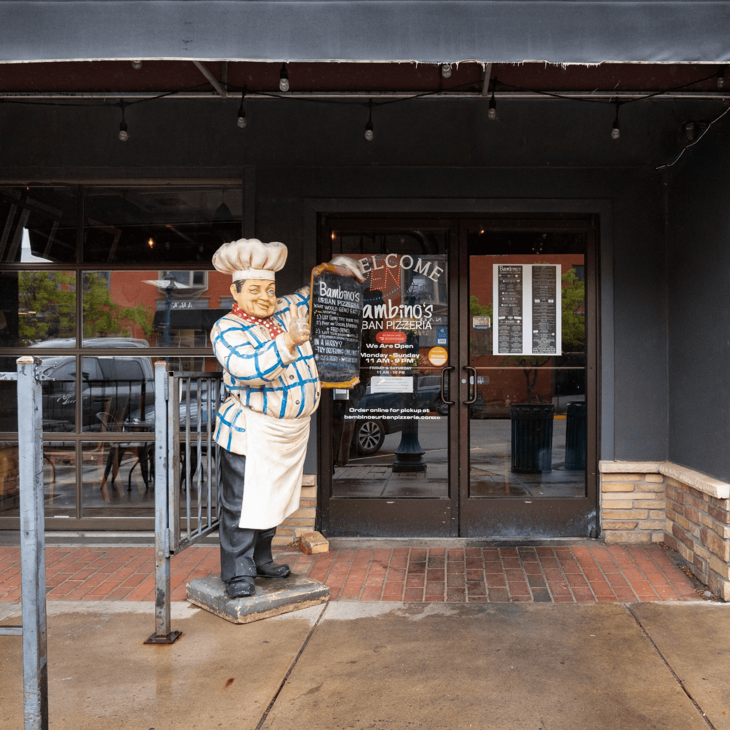 Welcome to Bambino's Urban Pizzeria