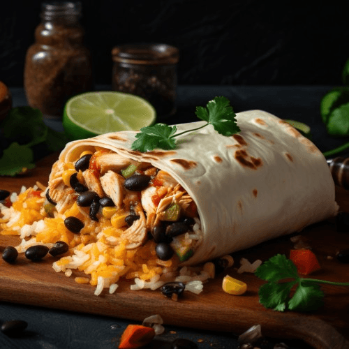 Beef & Bean Burrito.