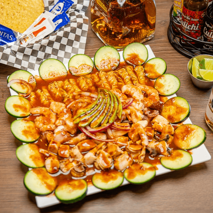 Botana Camaron Y Pulpo.