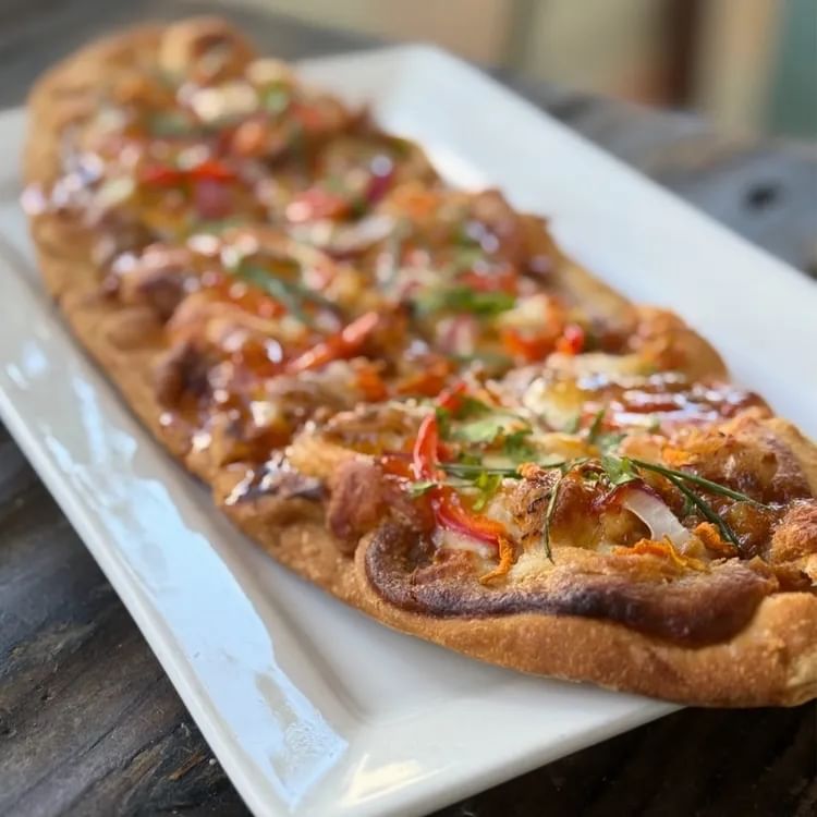 Thai Twist Flatbread.