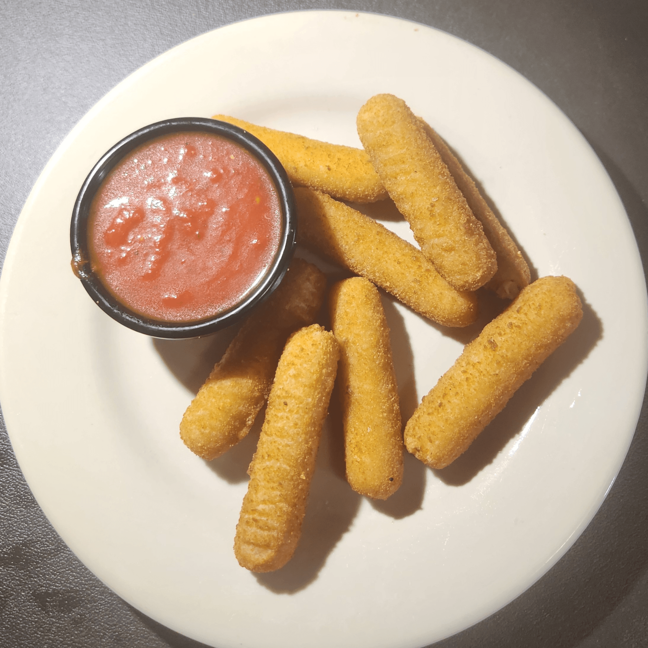 Fried Cheese Sticks.