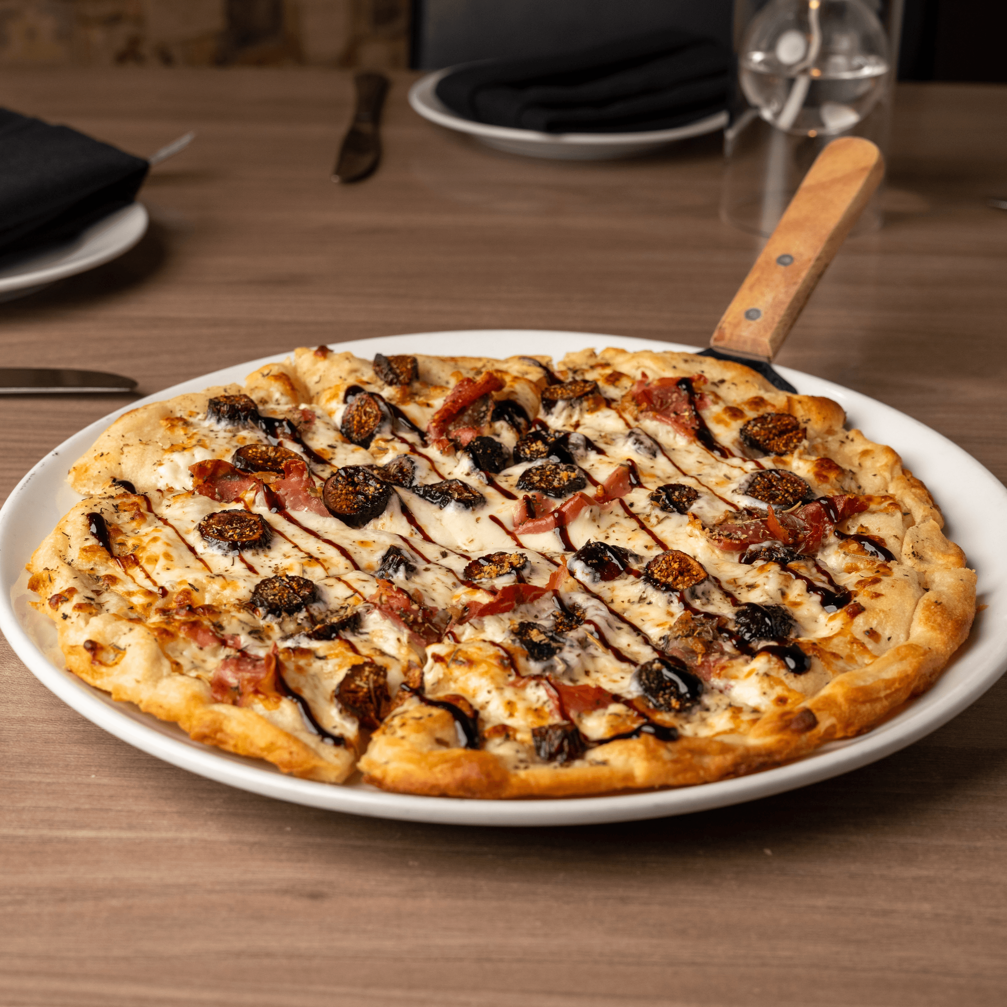 Prosciutto & Fig Pizza.