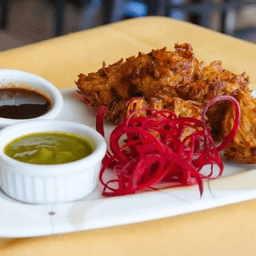 Onion Bhajia.