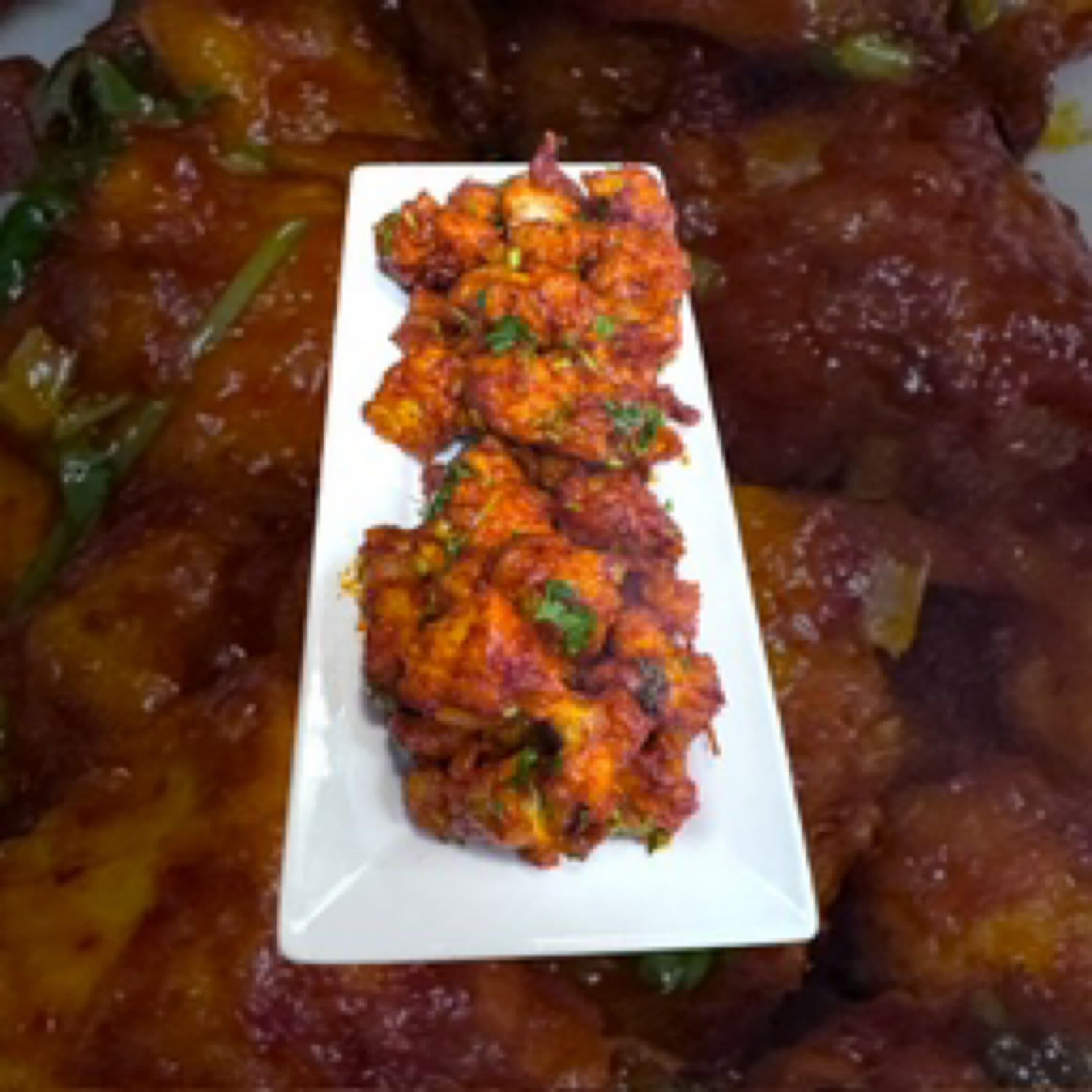 Chicken Manchurian.