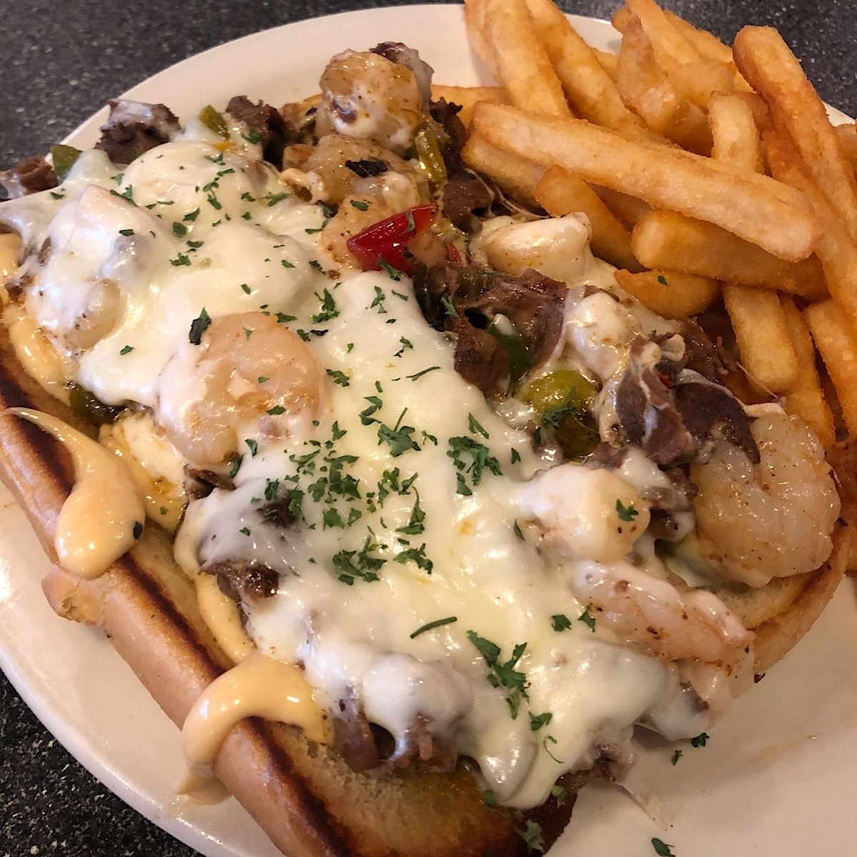 The Surf and Turf Philly.