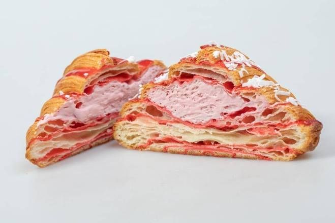 STRAWBERRY ARTISAN CROISSANT.