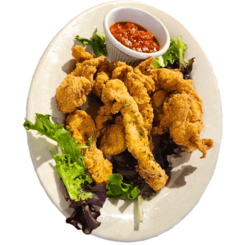 Hand-Breaded Tenders.