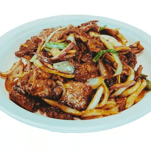 E34. Mongolian Beef.