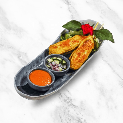 Chicken Satay (P) (GF).