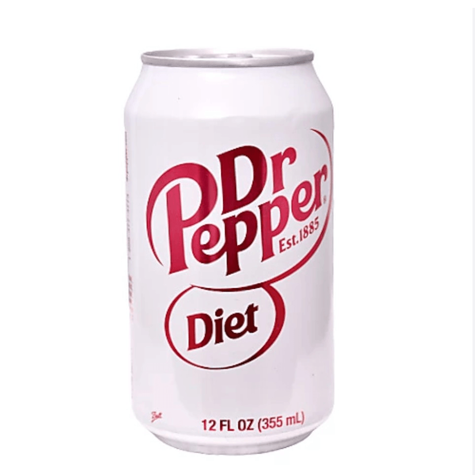 Diet Dr Pepper.