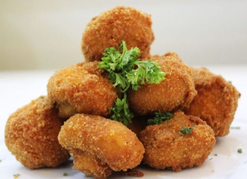 Fried Mushrooms.