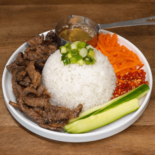 Beef Rice Plate