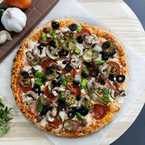 Big T's Works Pizza.