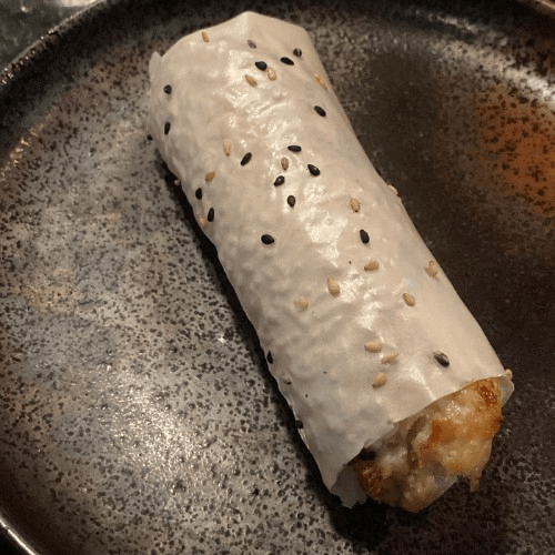 Baked Blue Crab Hand Roll