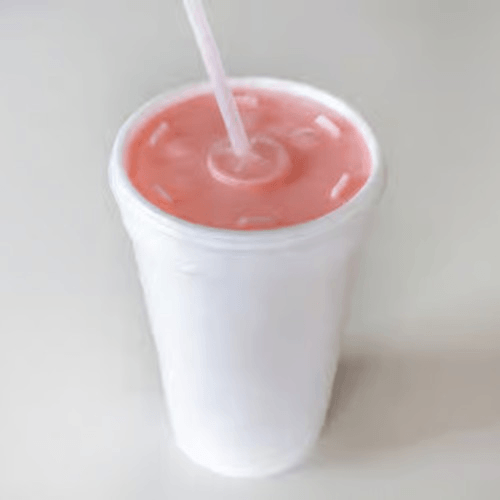 Strawberry Lassi to Go.