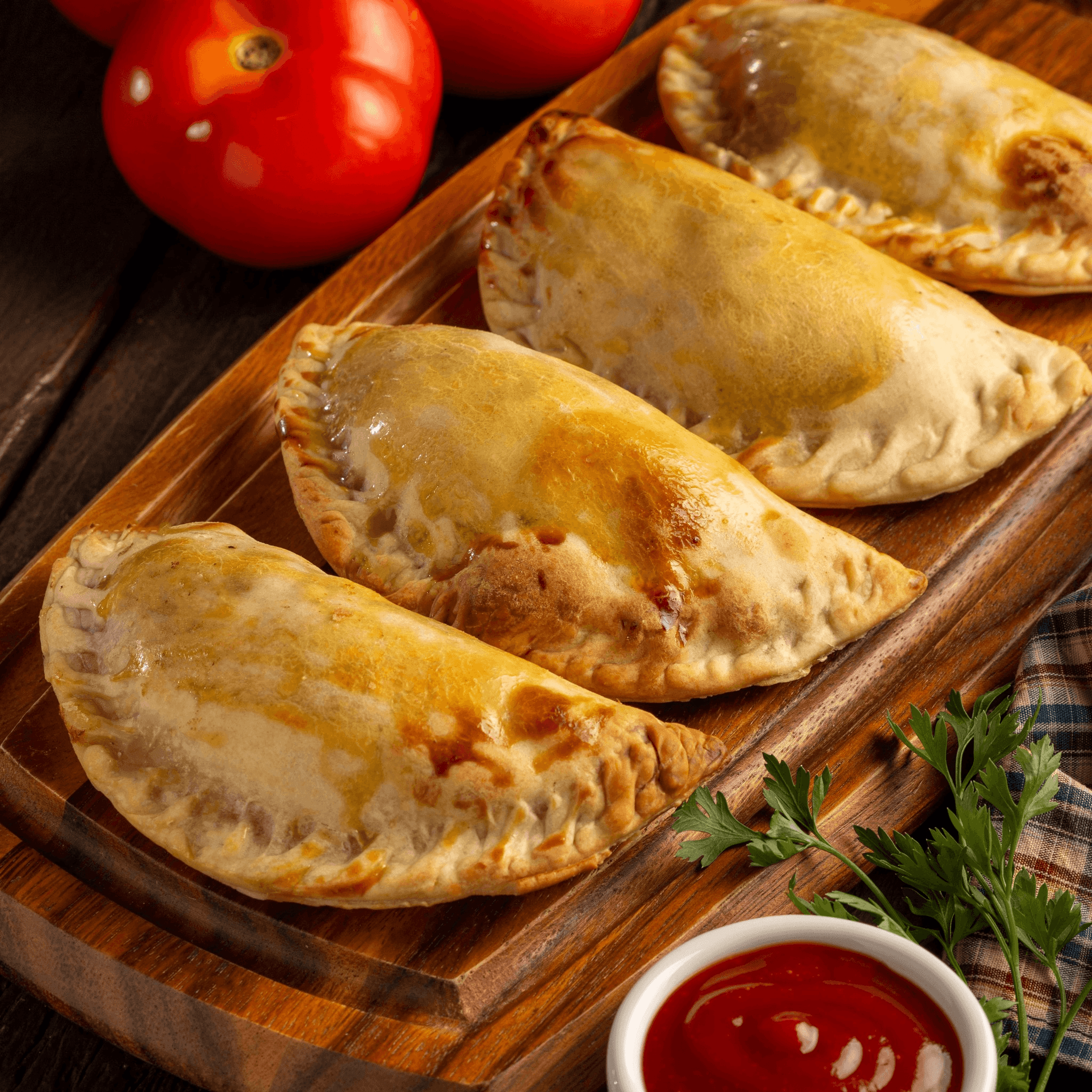 Mini Beef Empanadas.