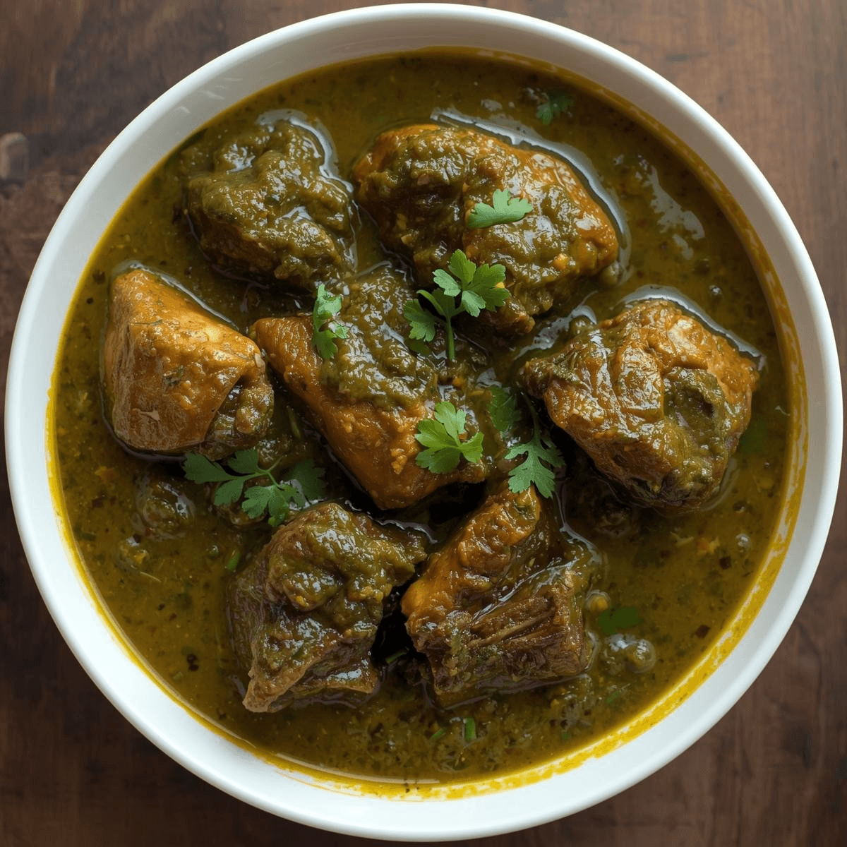 Gongura Goat Curry.