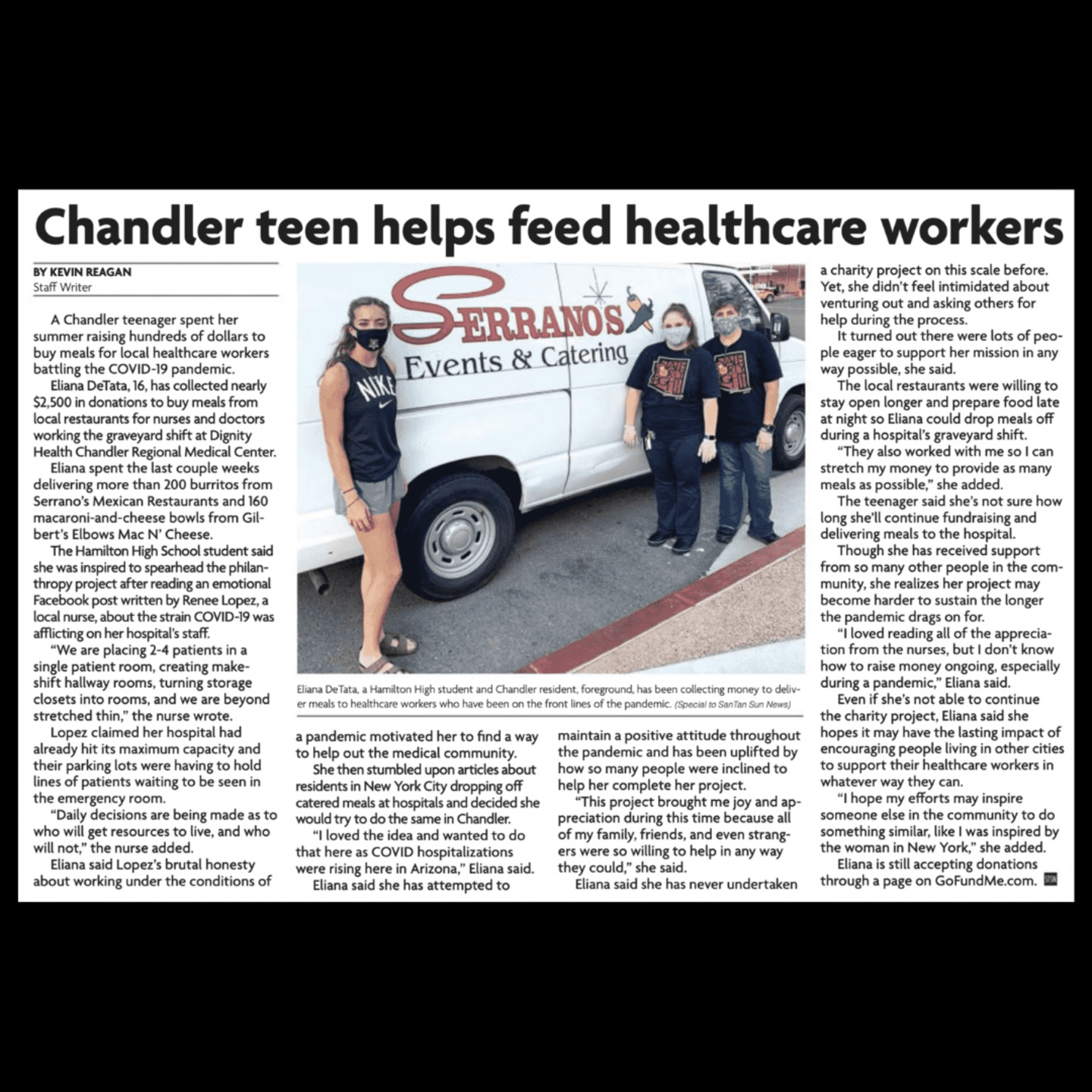 Student + Serranos Do Good