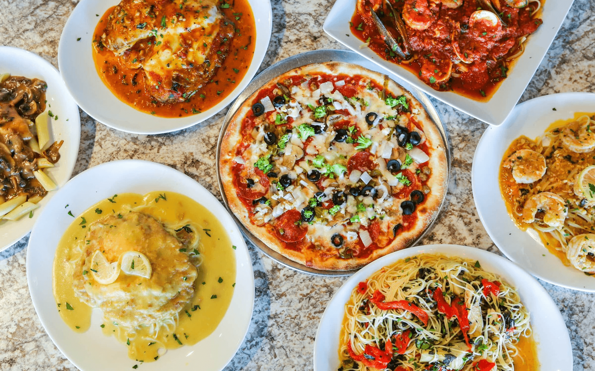 Best Italian restaurant around Rainbow Park, FL