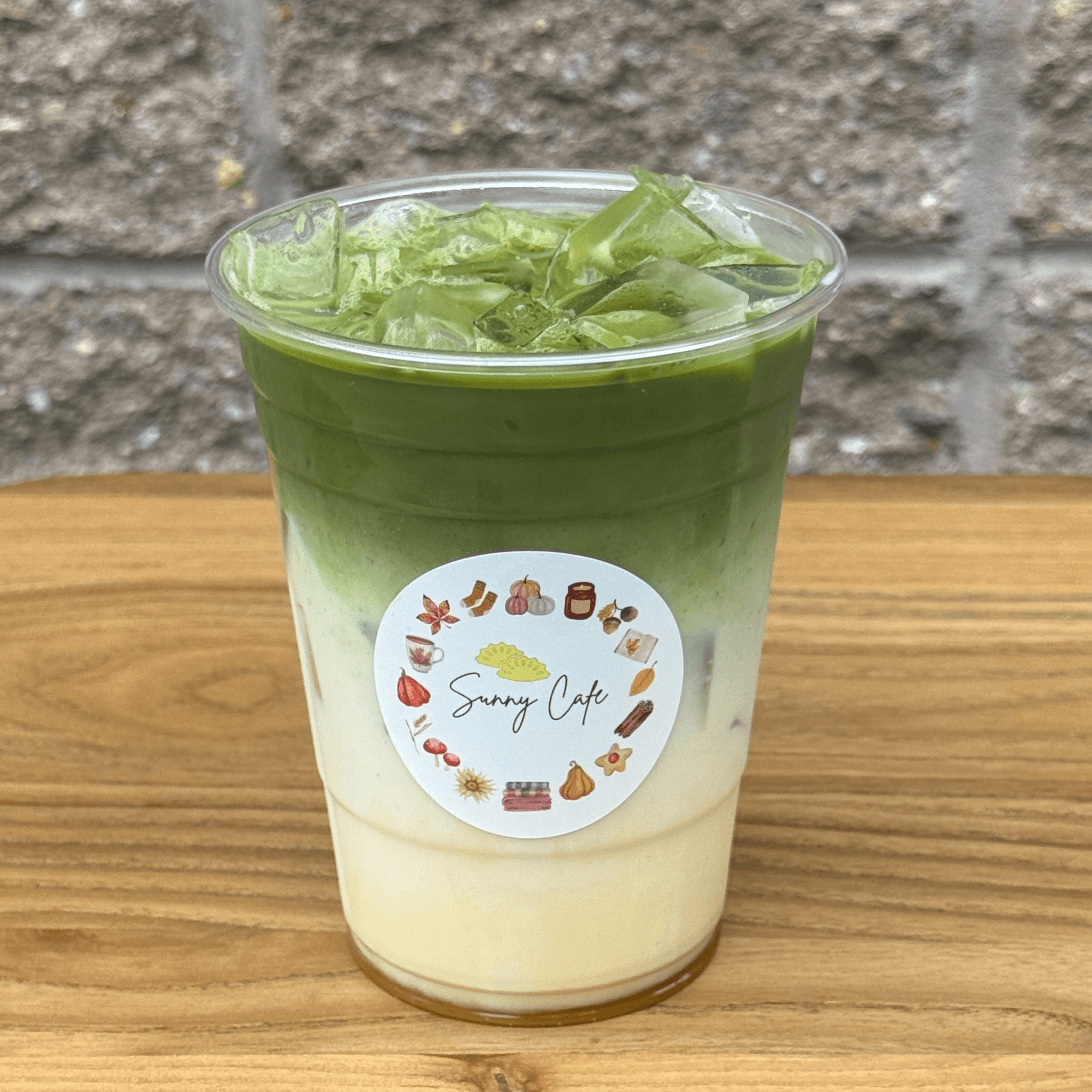Maple Sea Salt Matcha Latte.