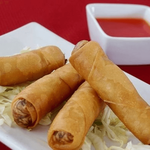 Vegetable Spring Rolls (4).