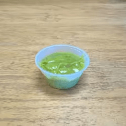 3 oz. Extra Guacamole.
