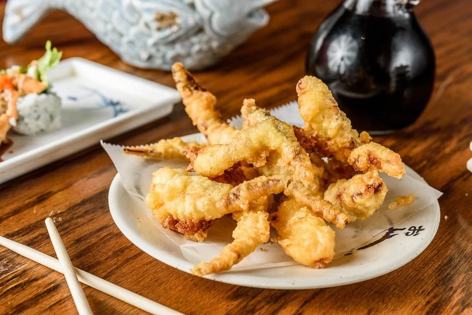 Soft Shell Crab Tempura •.