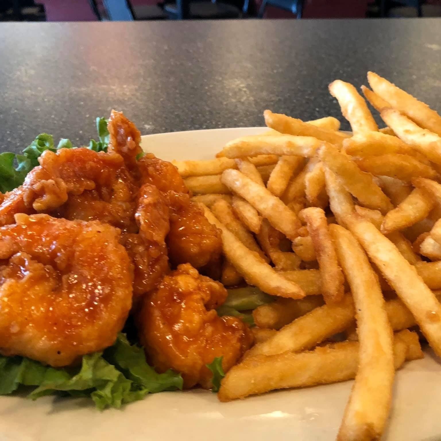 Jumbo Fried Shrimp.