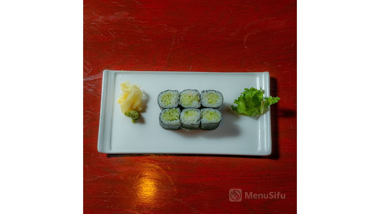 Salmon Cucumber Roll.