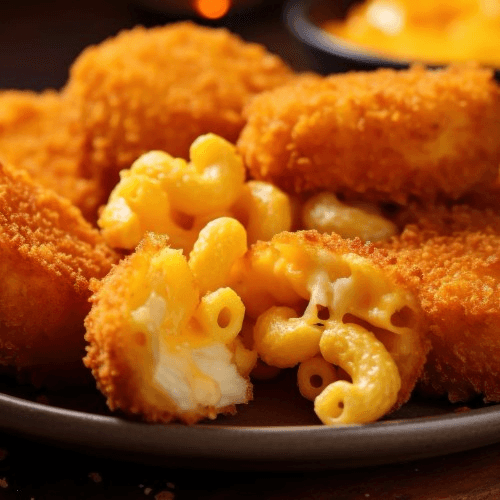 Mac & Cheese Wedges.