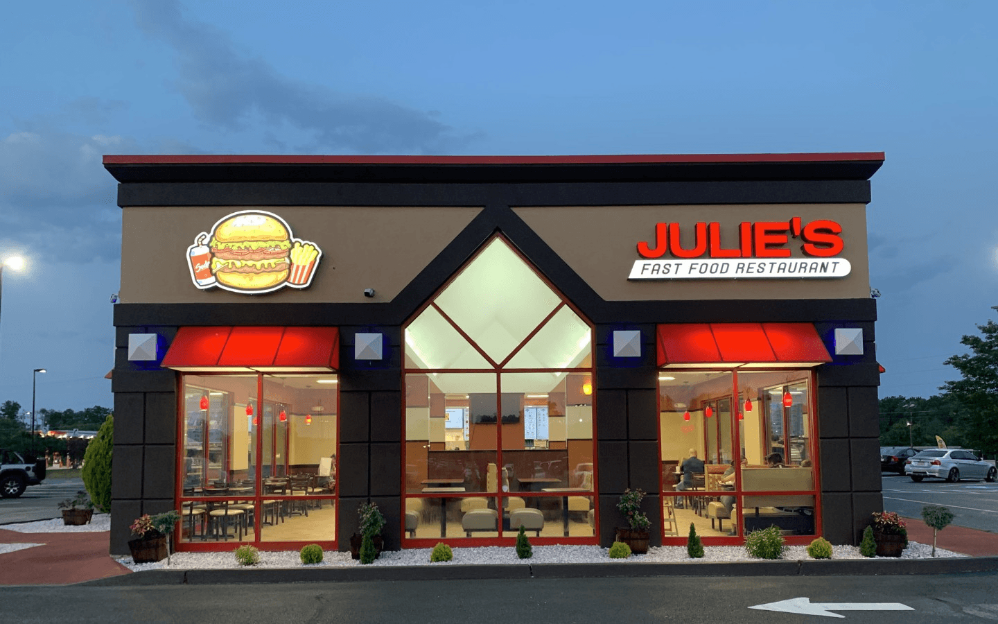 Step Inside Julie's Fast Food Restaurant!